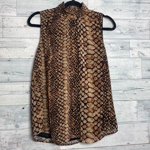 Melanie Lyne Sleeveless Top Size 10